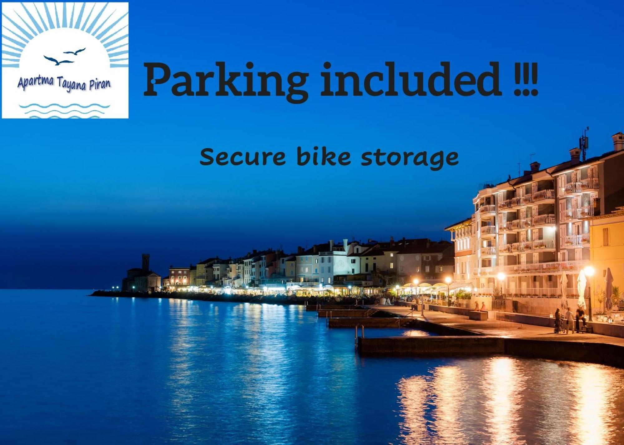 Apartma Tayana Piran - Parking Included !!! Exterior foto